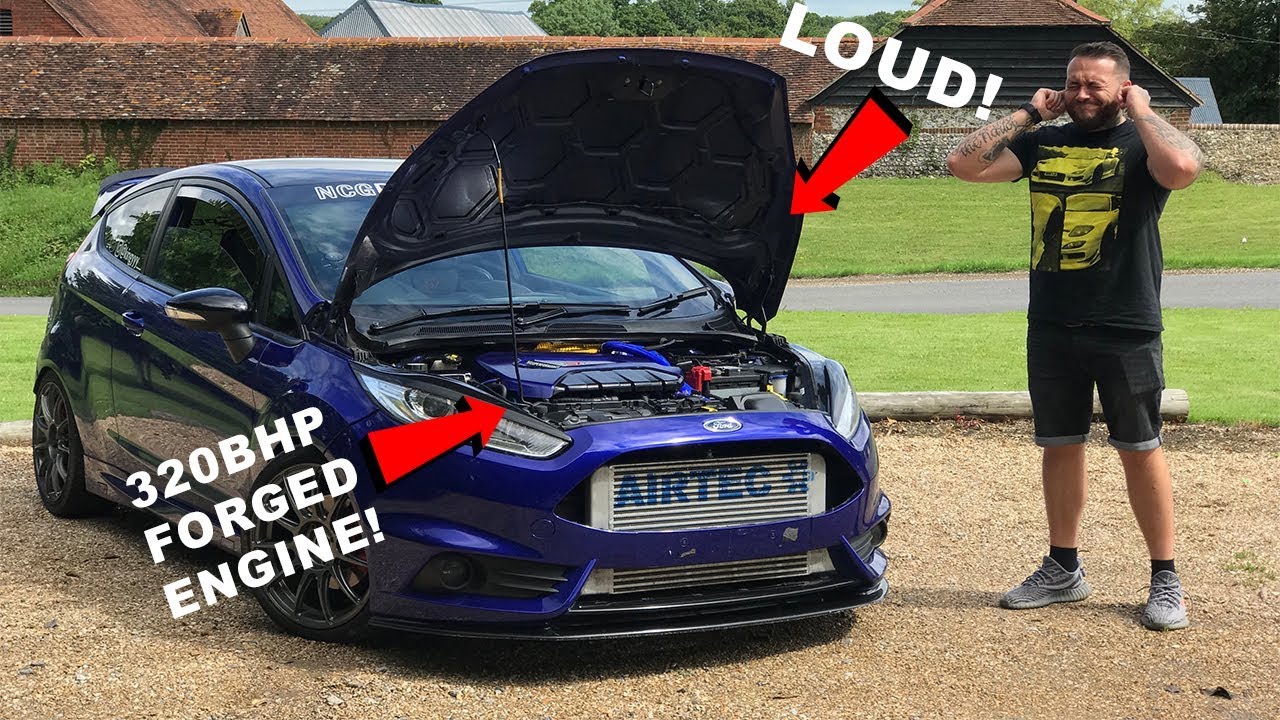 ONE OF THE UK'S LOUDEST 320BHP FIESTA ST'S!! *FORGED ENGINE + FLAMES*