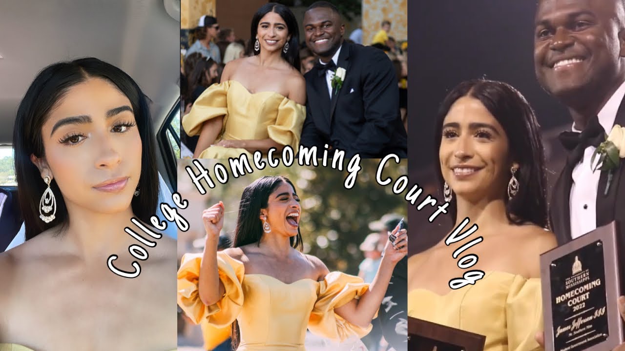 GRWM + Vlog: Southern Mississippi Homecoming Court