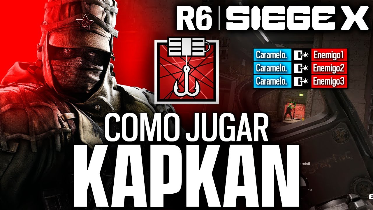 CÓMO JUGAR KAPKAN en RAINBOW SIX SIEGE X como un PRO | Guía de Kapkan