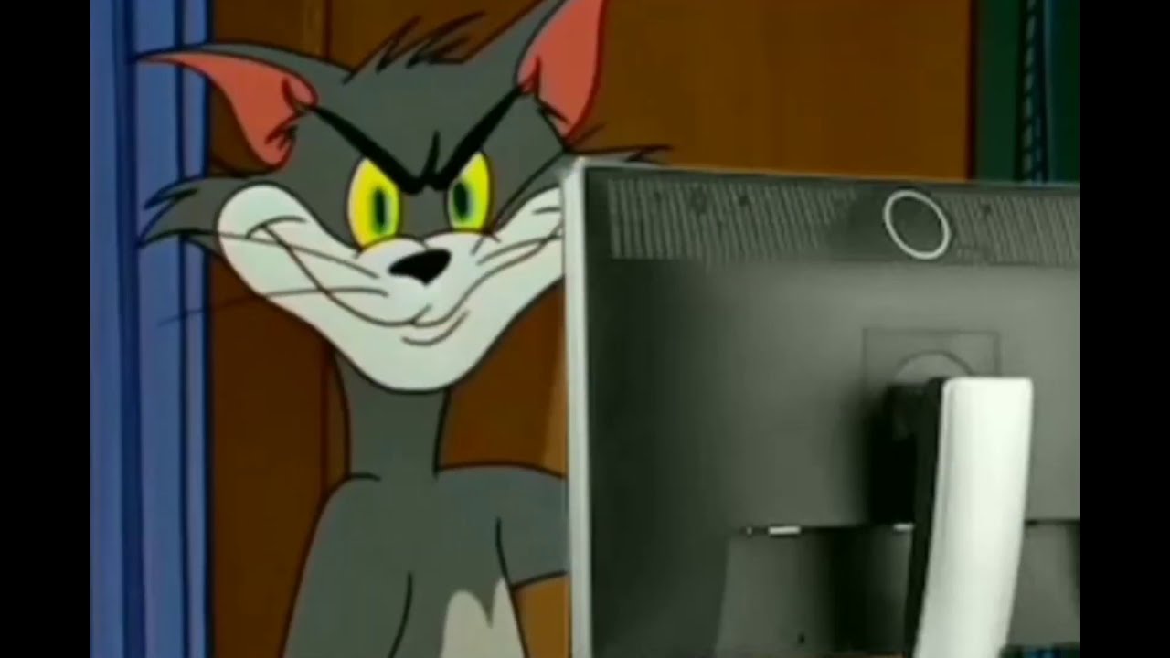 Tom searching on google and get happy Meme Template By Bangla Memes! Tom and jerry Meme Template