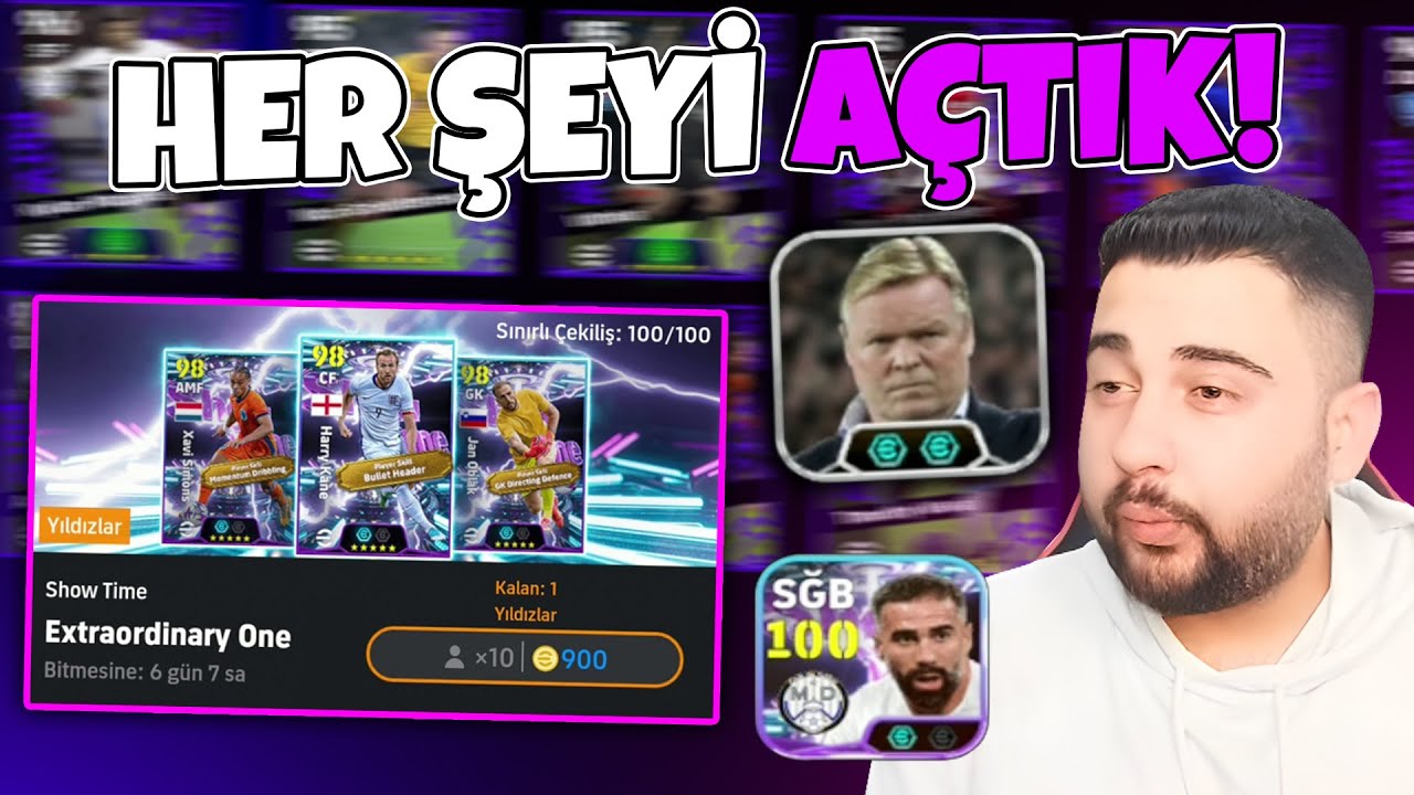 T&Uuml;M PAKETLERİ A&Ccedil;TIK! BEDAVA SHOW-TIME PAKETİ! SHOW-TIME CARVAJAL ve MENAJER KOEMAN'I ALIP DENEDİM 💪🏻