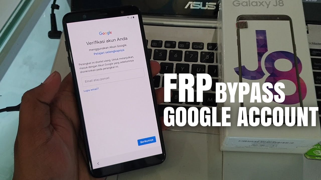 New Security!! Bypass Frp Samsung Galaxy J8 Lupa Akun Google Tanpa PC