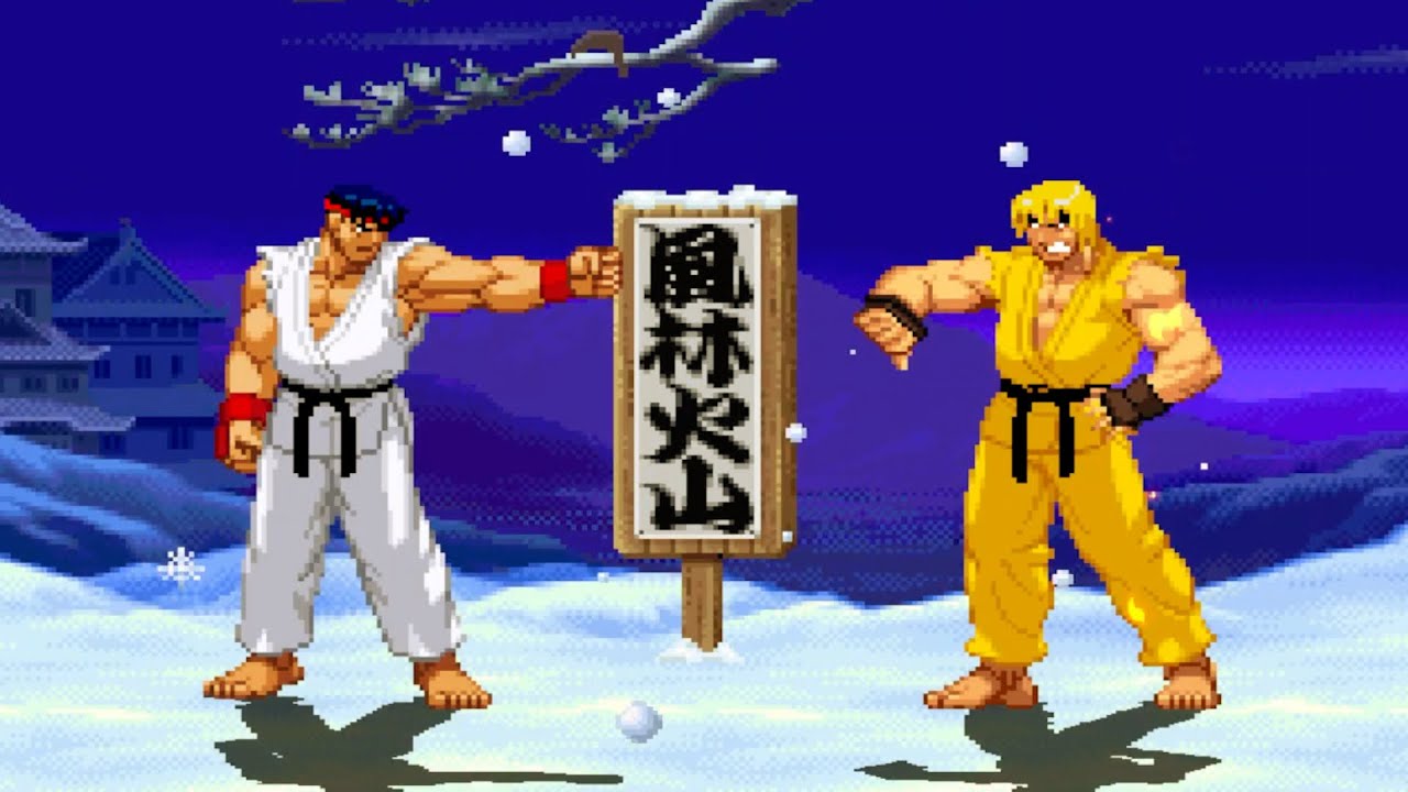 Master Ryu vs Fire Ken | The Hadou Master Against the Flame of Fury