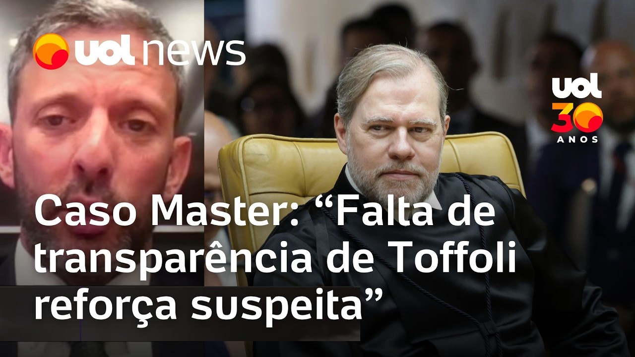 Toffoli não é transparente e reforça suspeita sobre a parcialidade dele, diz professor