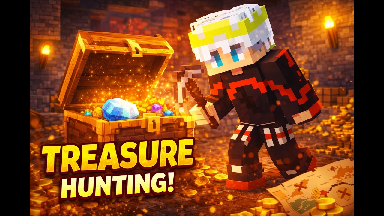 I Found Buried Treasure in Minecraft | SMDGAMERZ EP 9