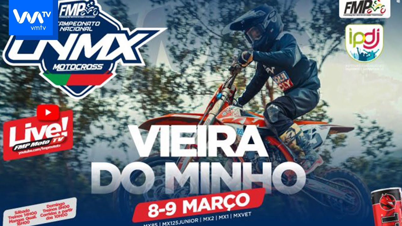 Campeonato Nacional de Motocross CNMX 2025 em Vieira do Minho