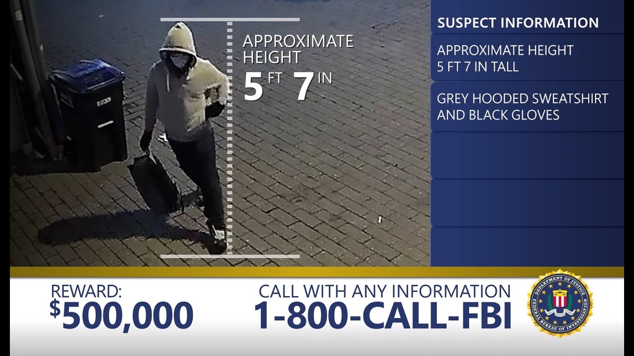 Seeking Information on Capitol Hill Pipe Bomb Suspect