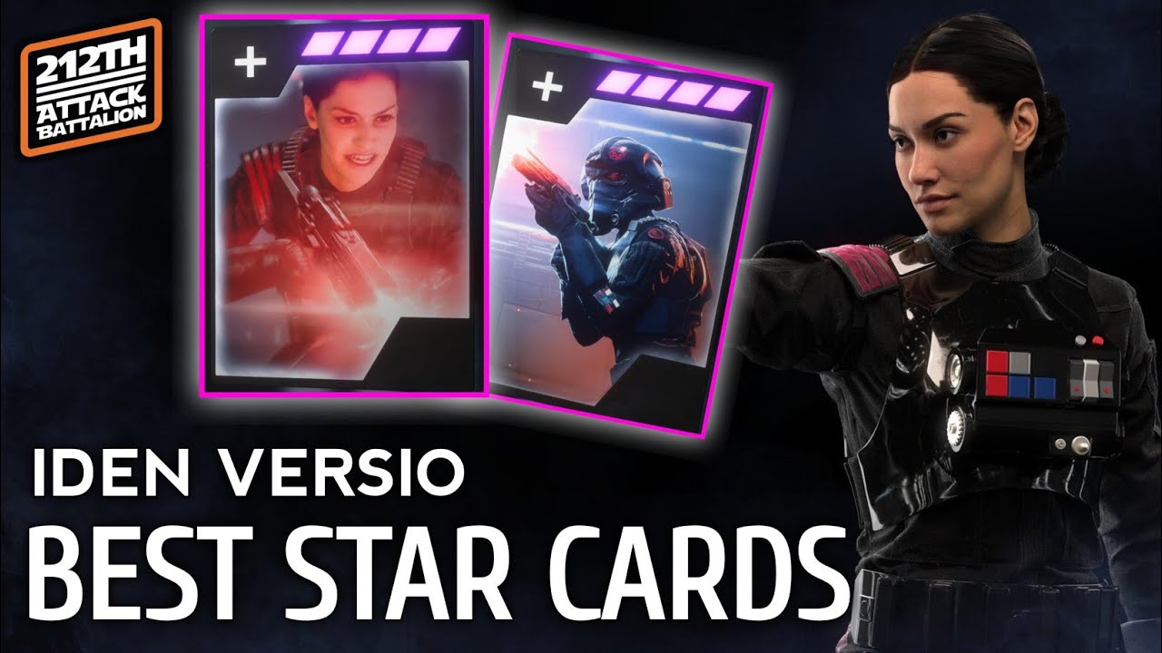 Iden Versio BEST STAR CARDS & BUILD 2023 | Battlefront 2