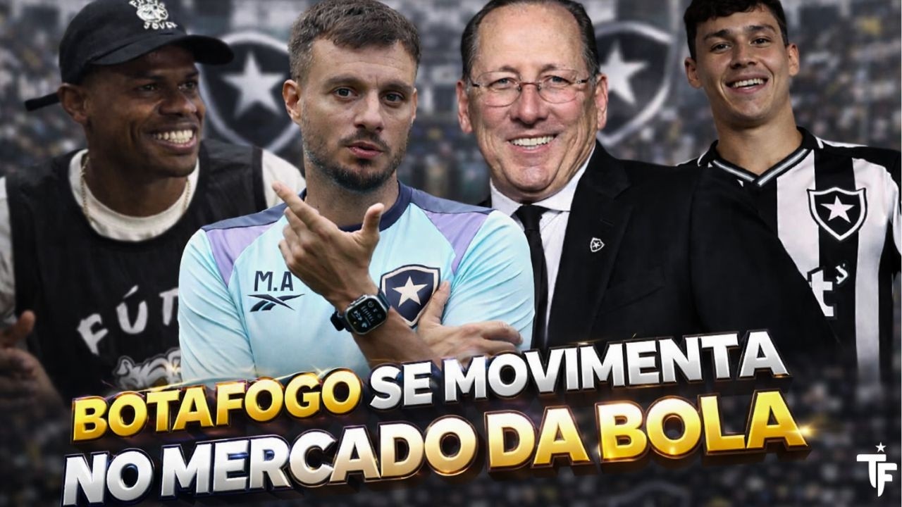 🚨BOTAFOGO MELHORA SEU ELENCO EM RETA FINAL DE JANELA | JÚNIOR SANTOS CHEGOU EMOCIONADO | FERRARESI