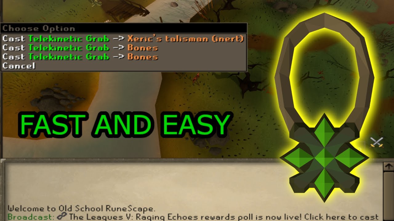 OSRS Low Level Xerics Talisman / Robes Guide With SAFESPOT - Ironman Friendly