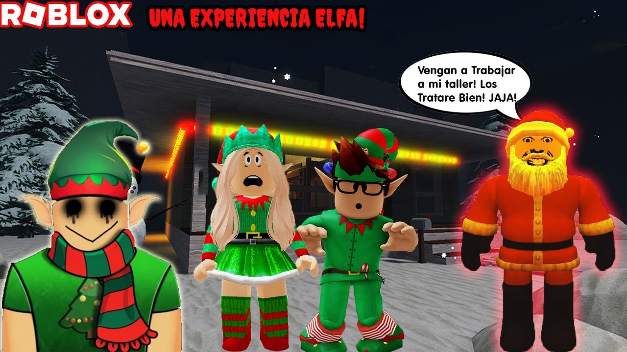 Visitamos El Taller De Santa Para Trabajar Como Elfos Y Algo Sale Mal! Santa Esta Raro! 😮🎅🔪