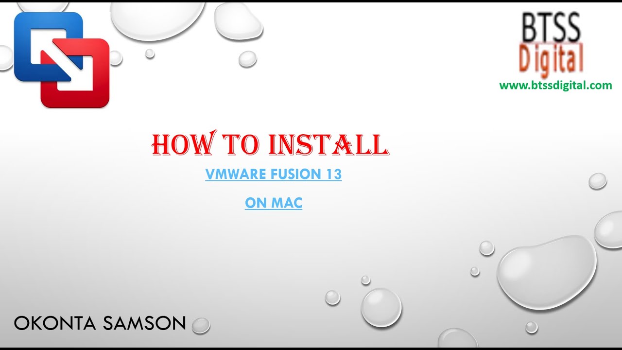 How to install VMware Fusion 13 on Mac or MacBook Pro