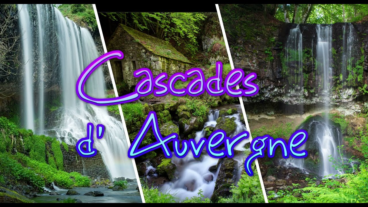 ces CASCADES d' Auvergne à VISITER dés le printemps