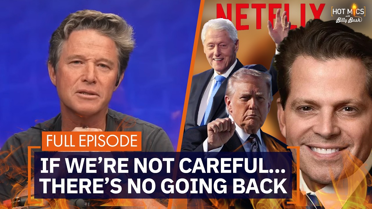 TRUMP VS IRAN, NETFLIX VS WARNER BROS....AND OH YEAH, THE CLINTONS VS EPSTEIN!