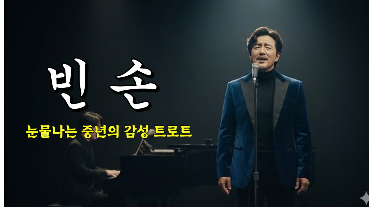 빈손(남자버전) | 허스키 중년의 남자 트로트 인생노래