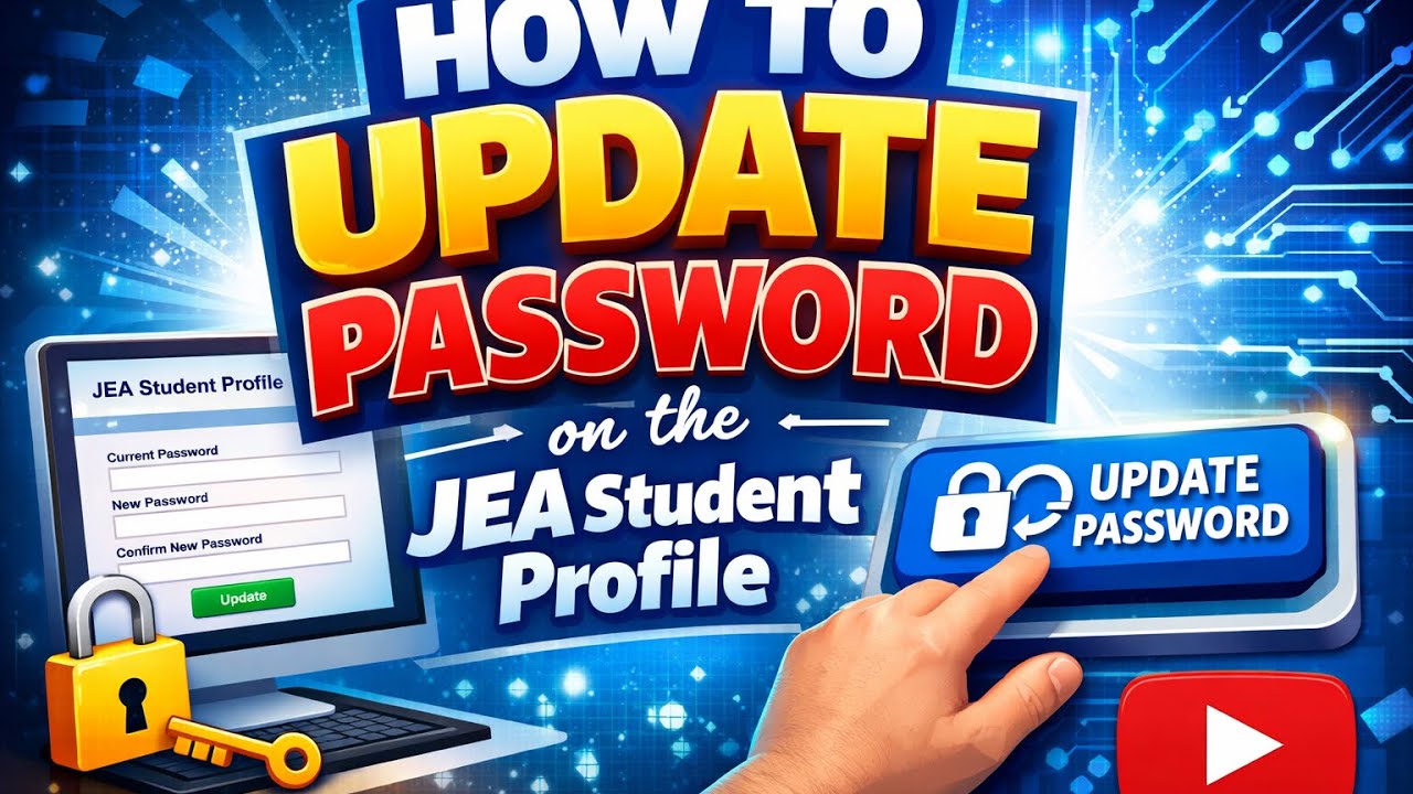 How to update Password JEA Student portal 