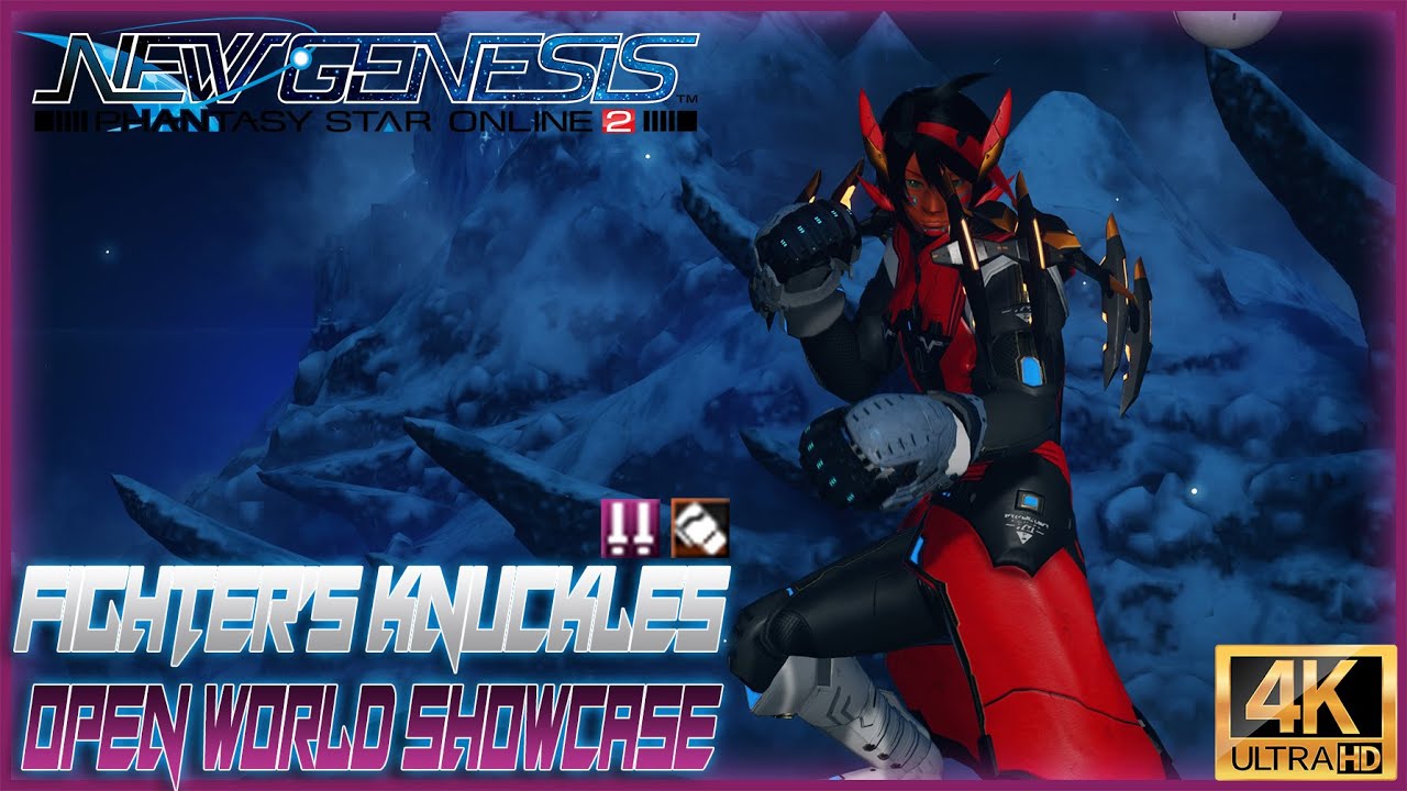 NEW GENESIS FIGHTER'S KNUCKLES SHOWCASE | [4K] ULTRA SETTINGS 60 FPS