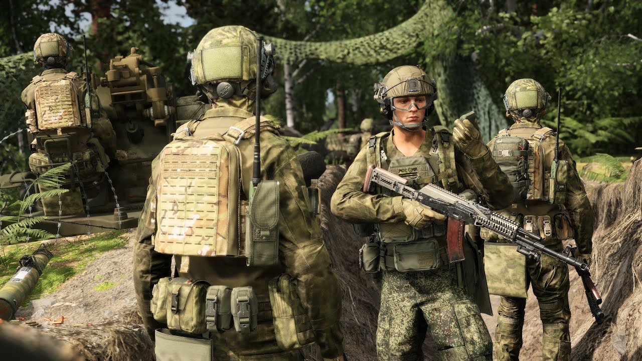 КОМАНДНАЯ РАБОТА В ARMA REFORGER