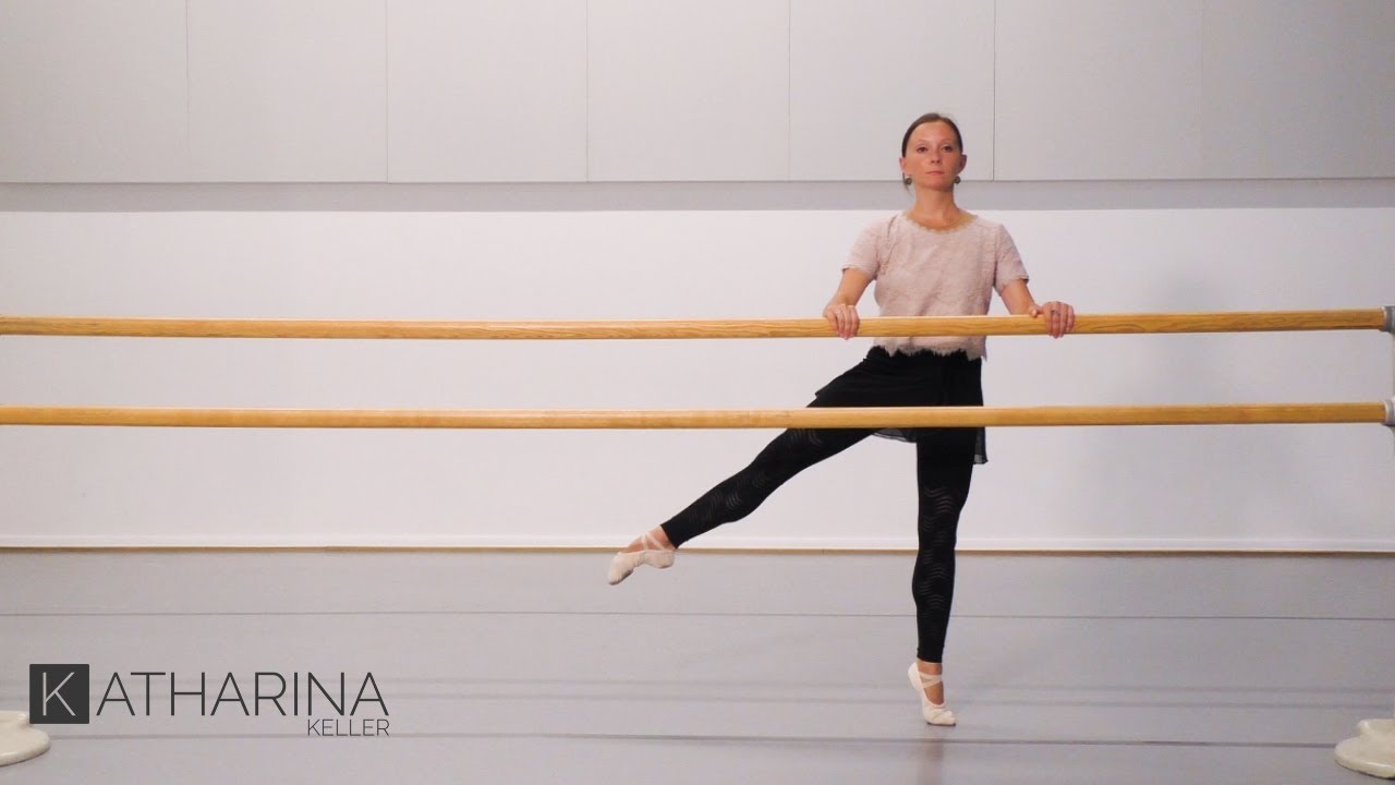Ballett Tutorial mit Katharina - Balance Exercise an der Stange