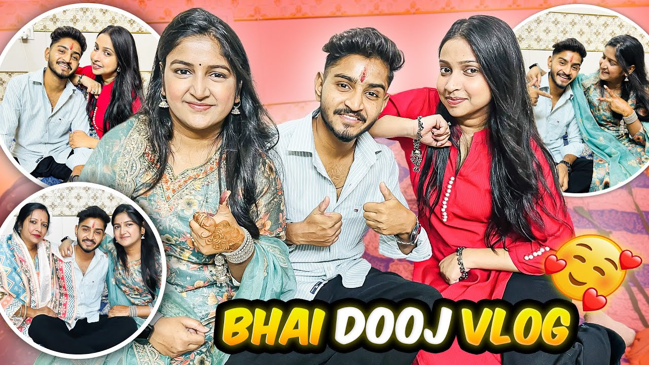 BHAI DOOJ CELEBRATION ❤️💯💯😍 | PRINCE RATHORE VLOGS | #comment