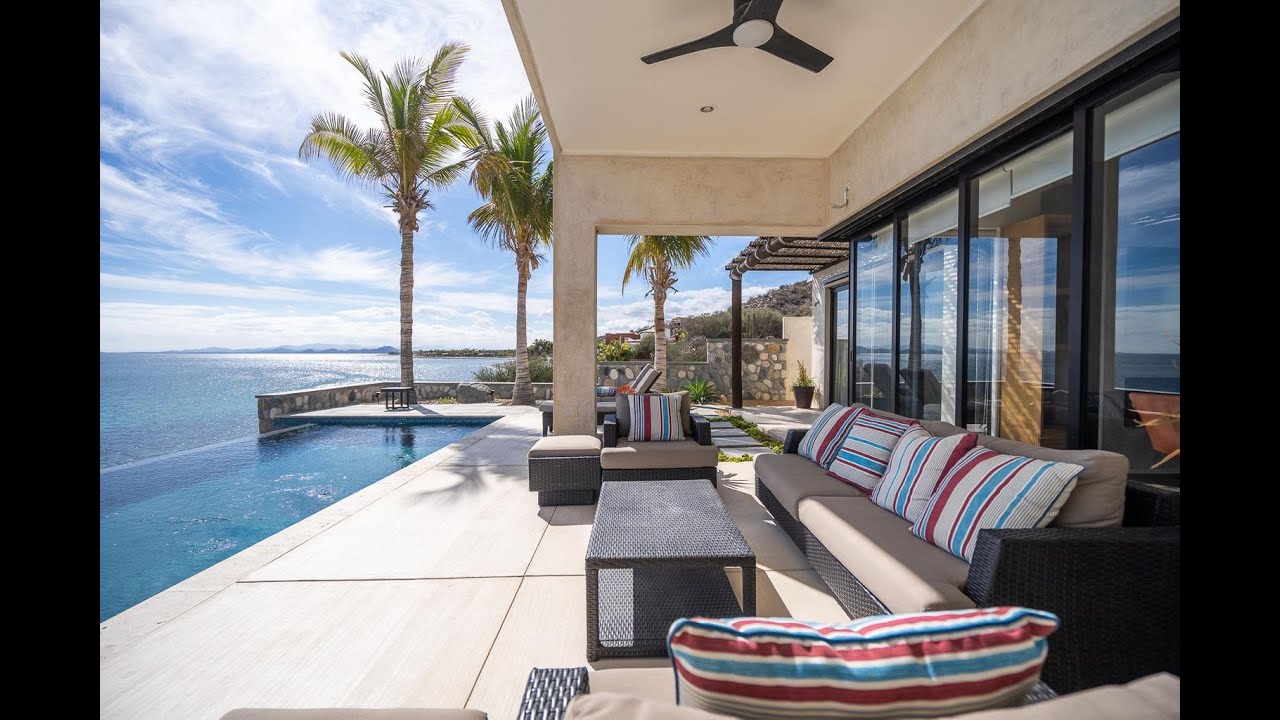 Mexico Beachfront DREAMHOME For Sale! Casa Del Mar, Los Barriles, Baja California Sur