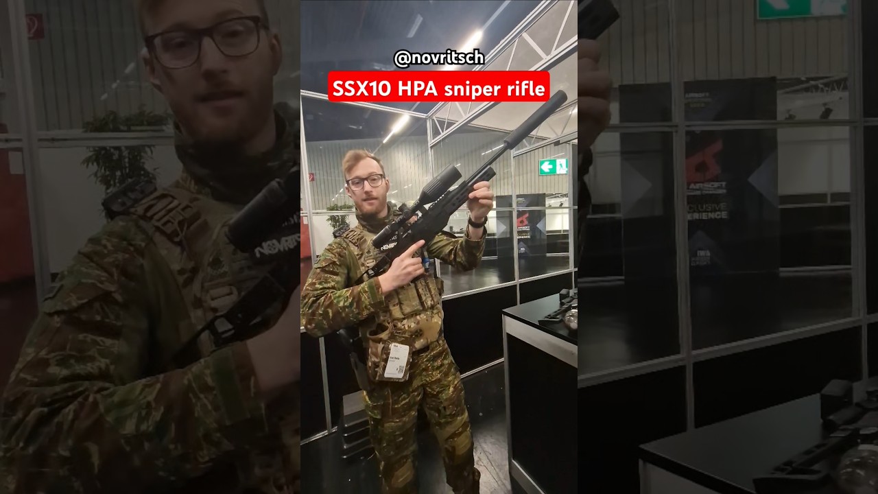 New SSX10 HPA sniper rifle! @novritsch