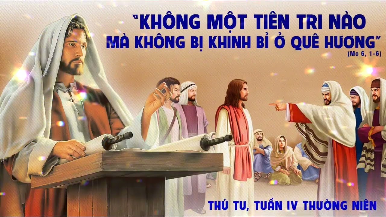 SUY NIỆM TIN MỪNG THỨ TƯ TUẦN IV THƯỜNG NIÊN 2026 - NĂM A