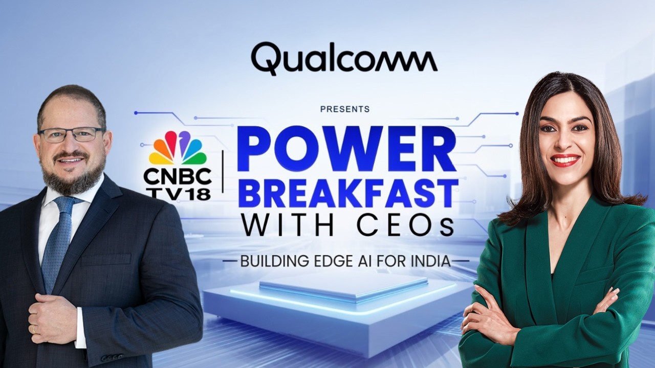 Live| Power Breakfast | In Conversation with Cristiano Amon, President & CEO, Qualcomm | N18L