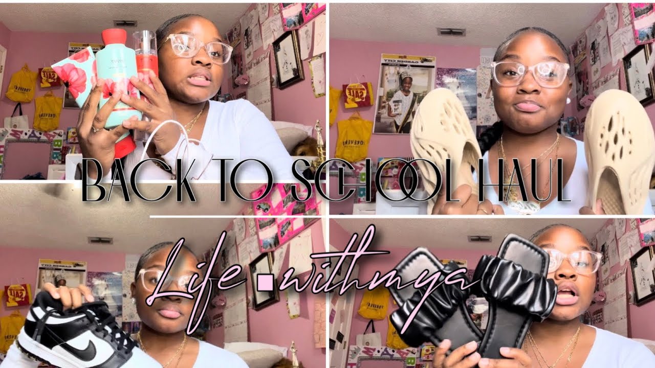 BACK TO SCHOOL HAUL🏫| pt1- life.withmya *shoes, perfume, jewlery…