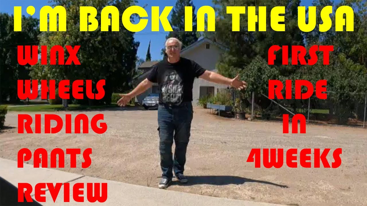 BACK IN THE USA WINX WHEELS RIDING PANTS REVIEW