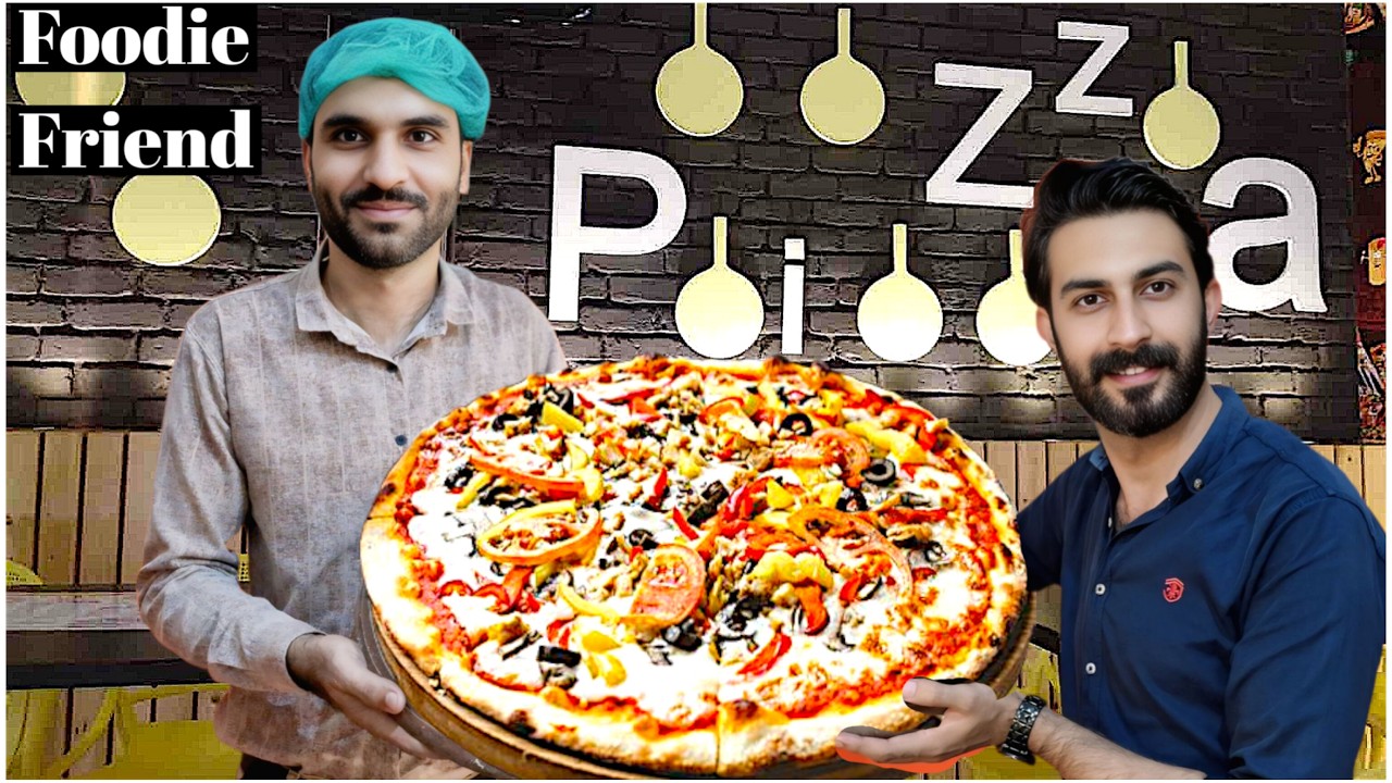 FOODIE FRIEND PIZZA MAKING IN PAKISTAN- Best In Lahore ✨