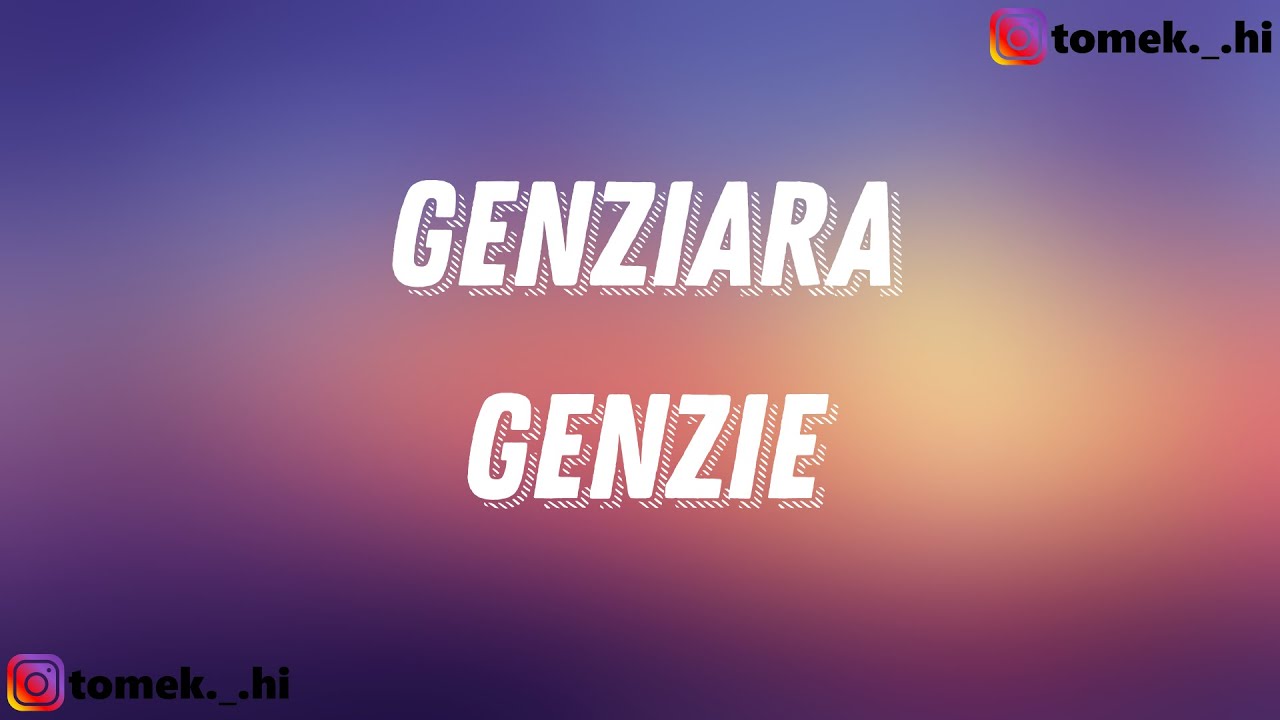 GENZIE - GENZIARA (TEKST/LYRICS)