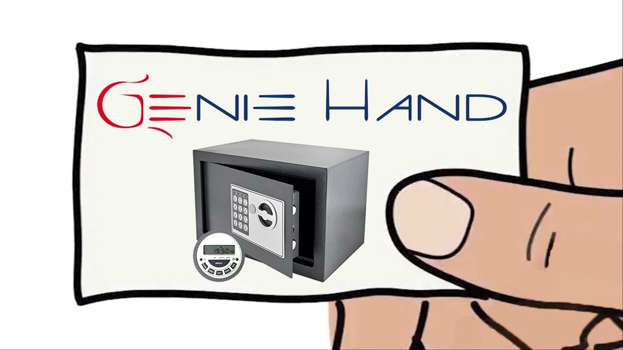 Time Lock Safe - Genie Hand