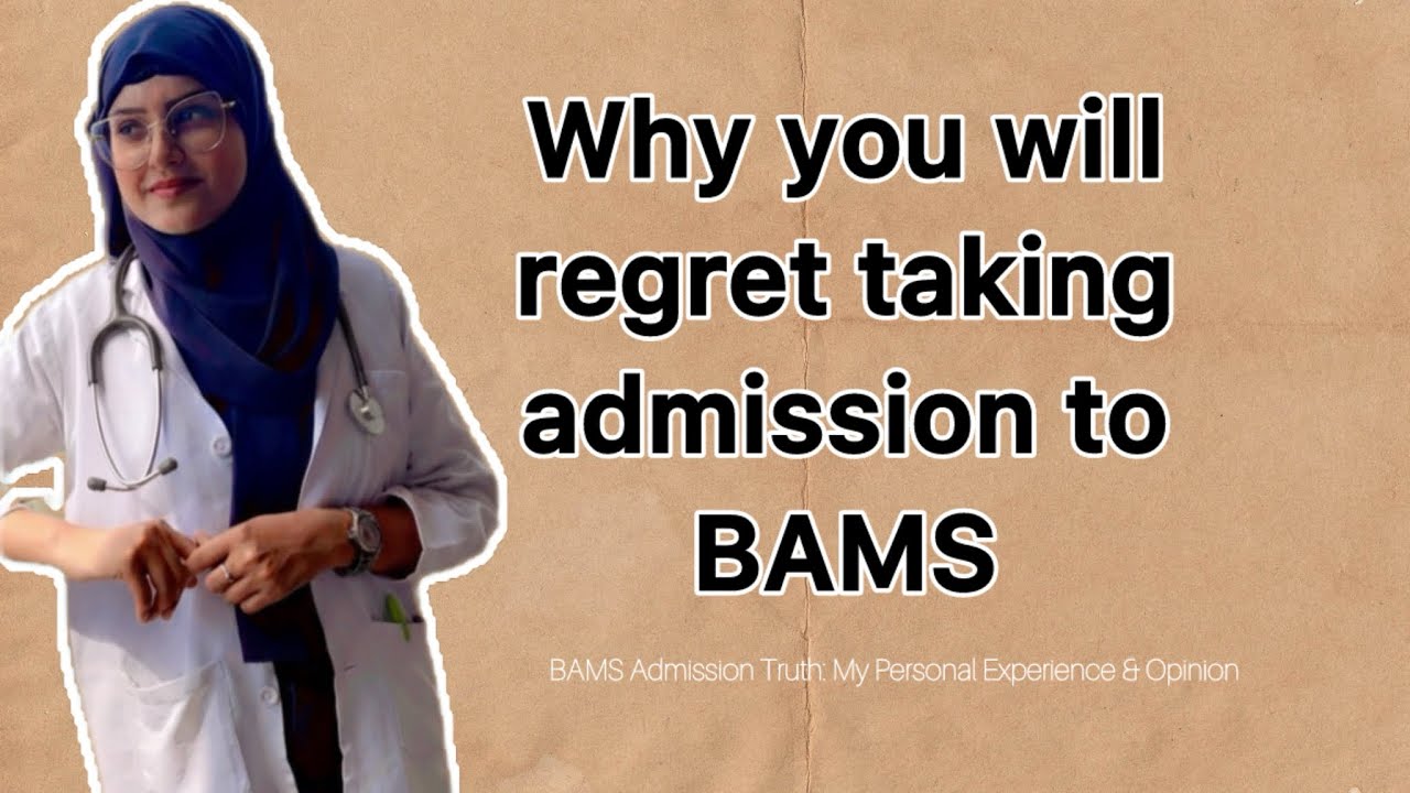 Disclaimer: Watch Before Taking Admission in BAMS 🚨 | My Personal Opinion ‼️