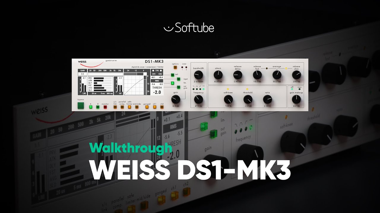 Weiss DS1-MK3 Walkthrough – Softube