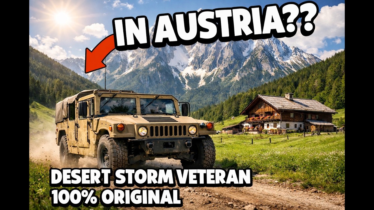 US Army Humvee vs. Austrian Alps 🇦🇹🇺🇸 (M998 HMMWV Walkaround)