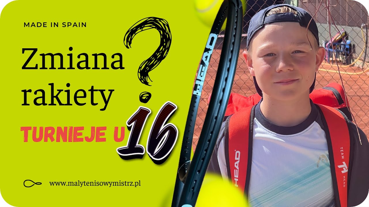 Janek zmienia rakietę⁉️Turnieje do lat 16 w Benidormie i w Sueca - szczegółowe dane rakiety Janka