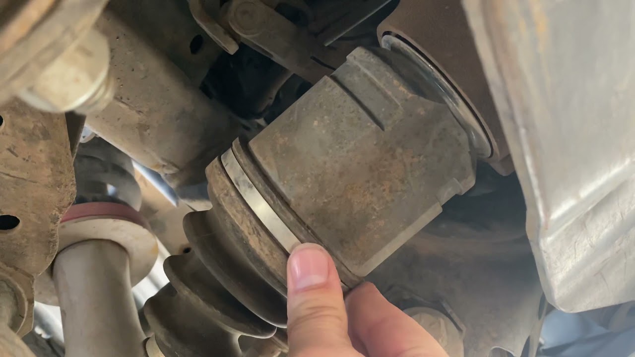 Tacoma front axle wiggle