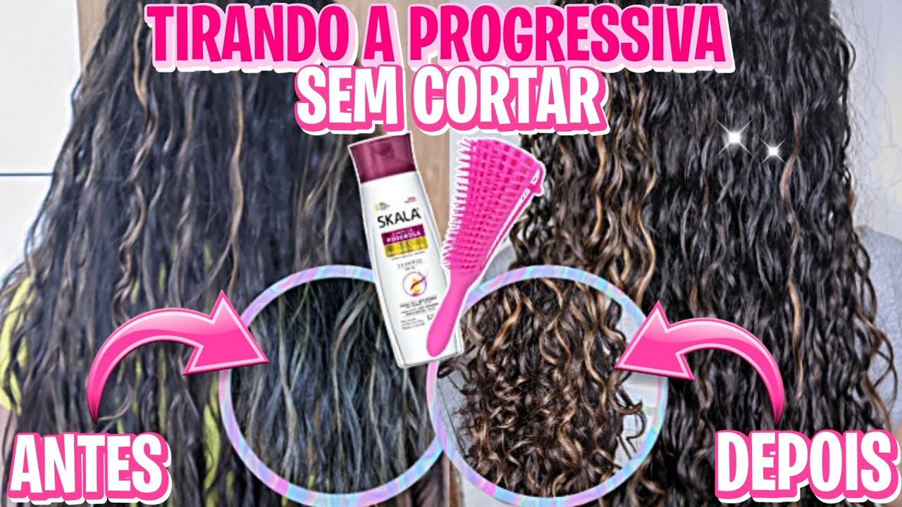 TIREI A PROGRESSIVA COM SHAMPOO ANTIRRESIDUOS - TRANSIÇÃO CAPILAR