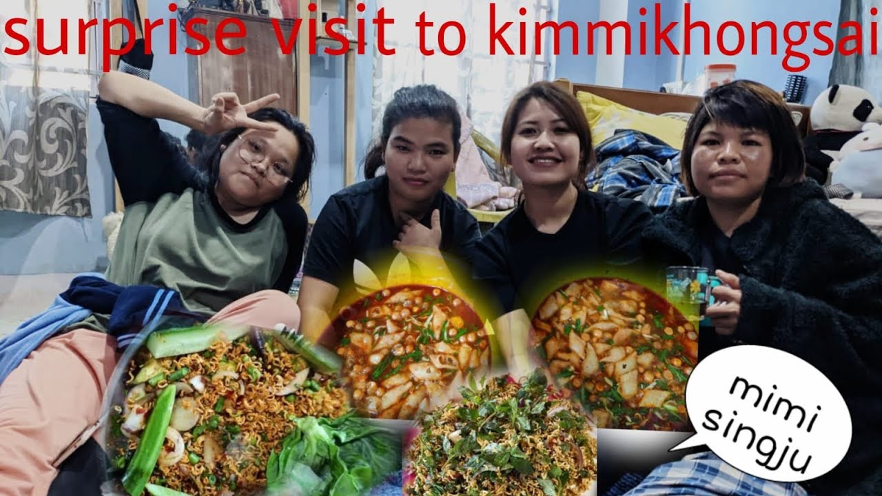 nempop gave me  a surprise visit to kimmikhongsai