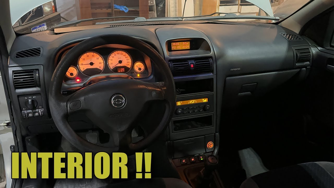 INTERIOR DO ASTRA ABANDONADO FICOU PRONTO !!