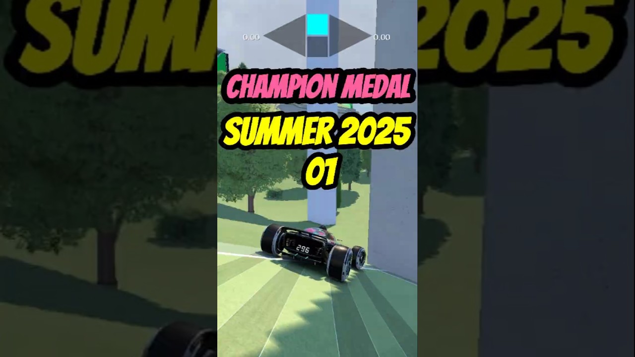 Trackmania Summer 2025 - 01 - 19.212 - Champion Medal #trackmania #racing #gaming #champion #skill