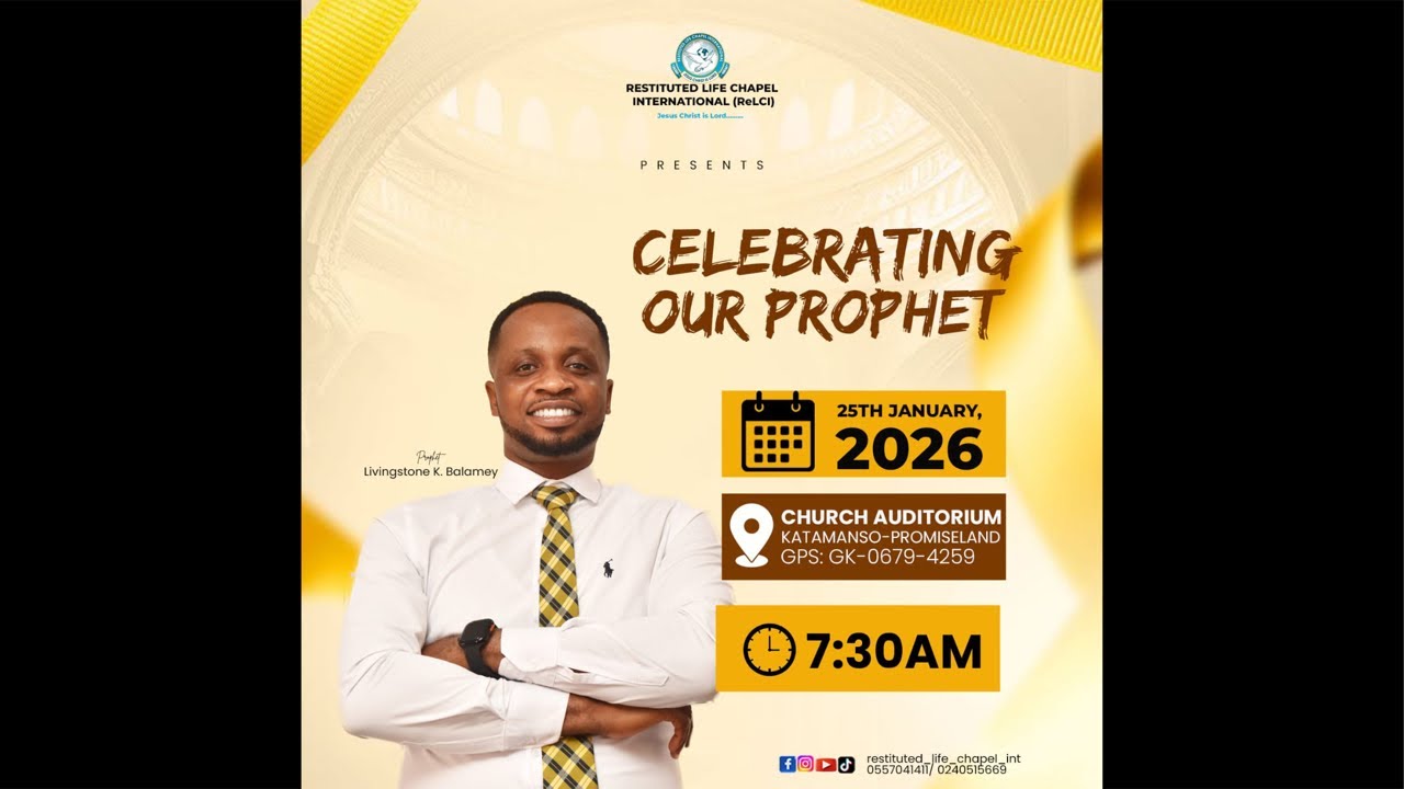 Restituted Life Chapel International is live