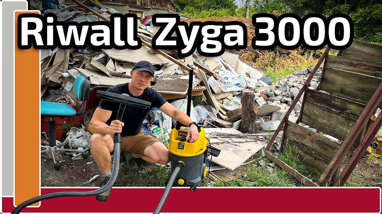 Odkurzacz przemysłowy Riwall Zyga 3000 - Test i por&oacute;wnanie do Karcher WD3