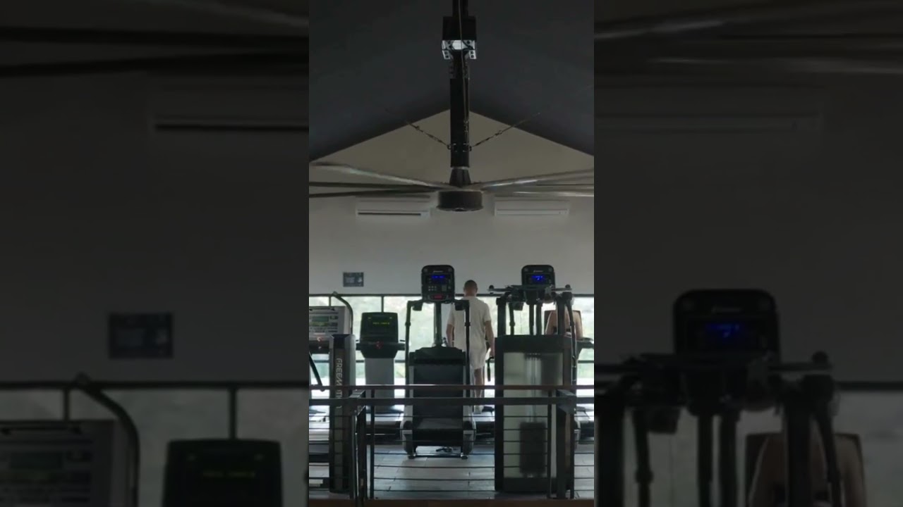 Industrial Fans for Gyms | Cool, Comfort and Energy Efficiency 💪