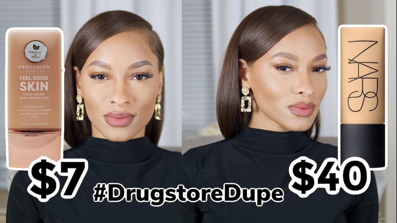 Only $7?! Drugstore Foundation VS  NEW NARS Soft Matte Foundation + Drugstore Dupe? (FULL REVIEW)