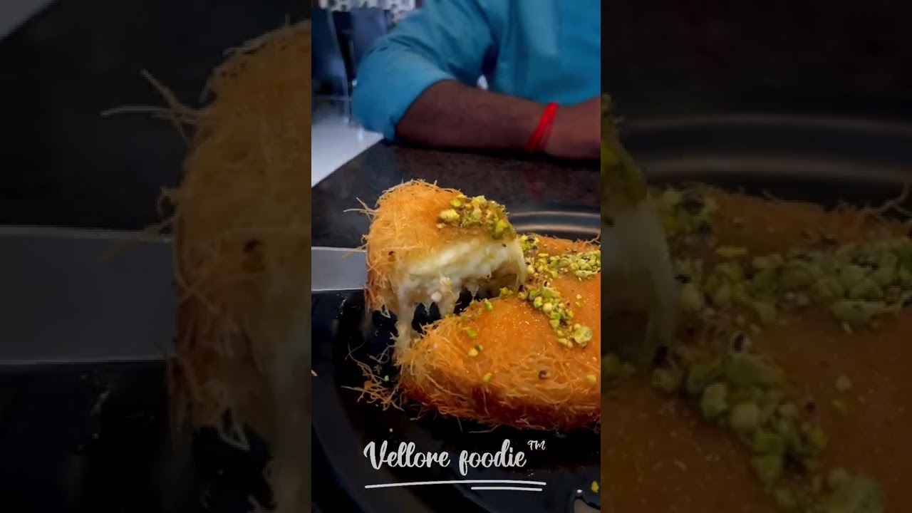 VELLORES FIRST KUNAFA selling eatery Kunafa at vellore in Zufruita #foodie #kunafa #vellore
