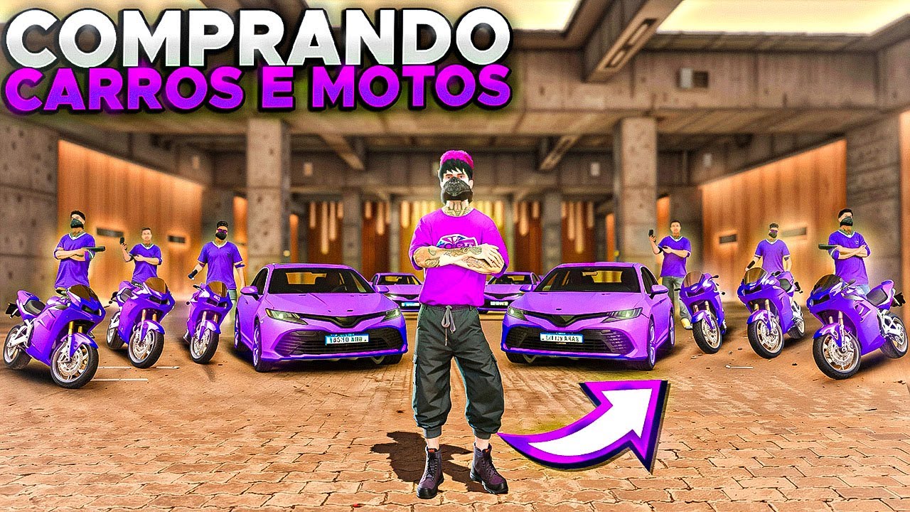 COMPRANDO CARROS E MOTOS PARA MINHA FAM&Iacute;LIA NO RIO RISE