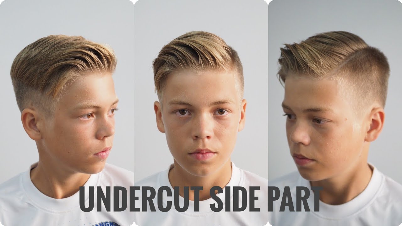 How to cut an Undercut side part | Suwan mali barber shop [เก่งแล้วอย่าดู seasons2 Ep.3]