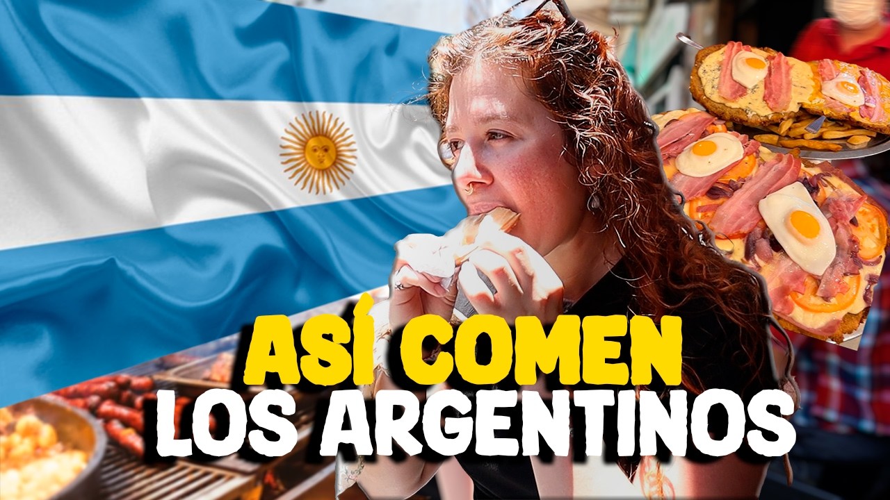 ¡ASÍ ES LA COMIDA en ARGENTINA!  TODO  es BARATO! 😱 ¡Esto NO LO ESPERÁBAMOS!  MI SINCERA OPINION